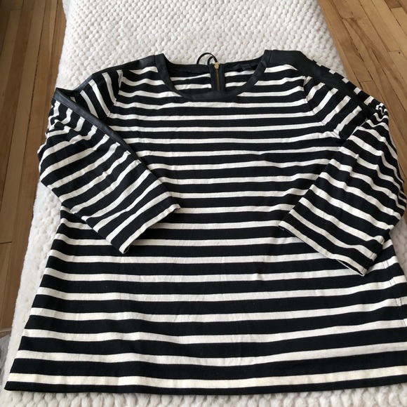 COPY - J. Crew 3/4 Sleeve Top. Sz M - Picture 3 of 8